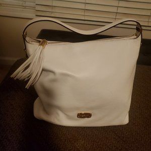 White Leather Cole Haan purse